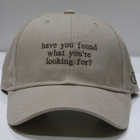 Tan "Searching" Hat